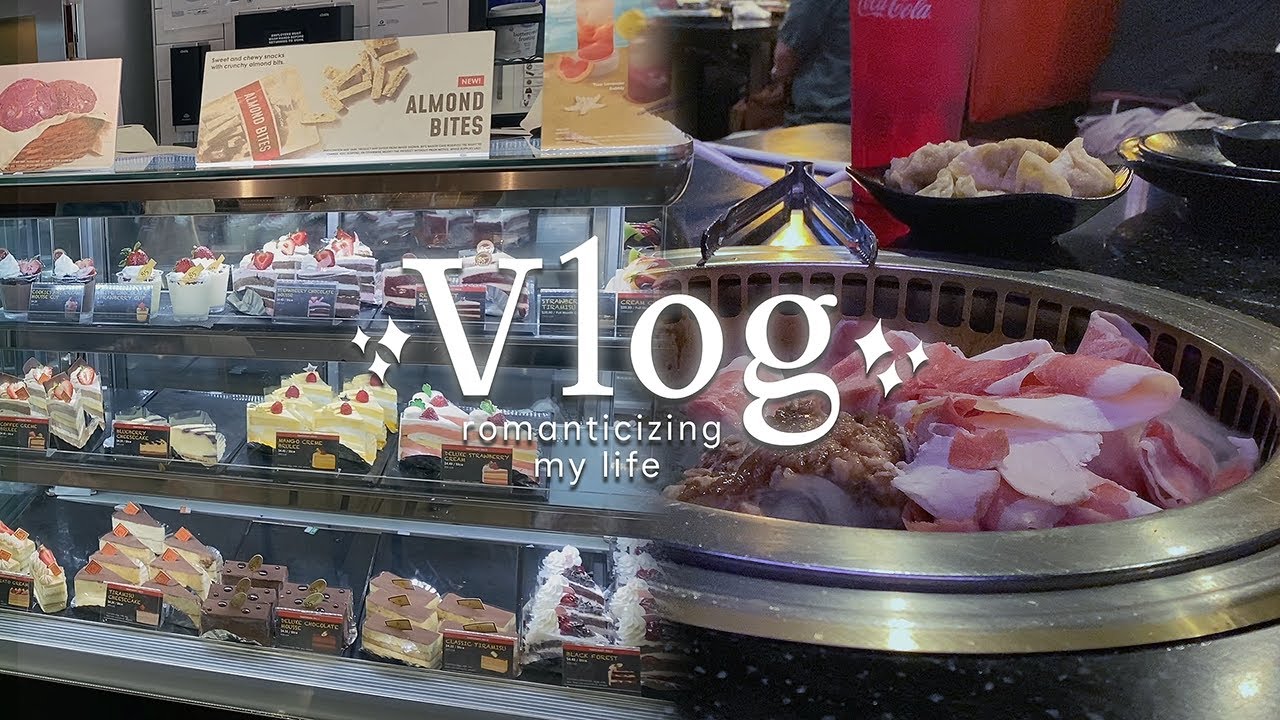 vlog ✨ kbbq, celebrating my birthday, visiting a bakery 🍰, miniso shopping 🛍️