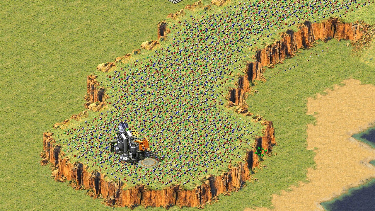 Red Alert 2 | Yuri's Revenge | 7 vs 1 Iron Gorge | Grand Cannon