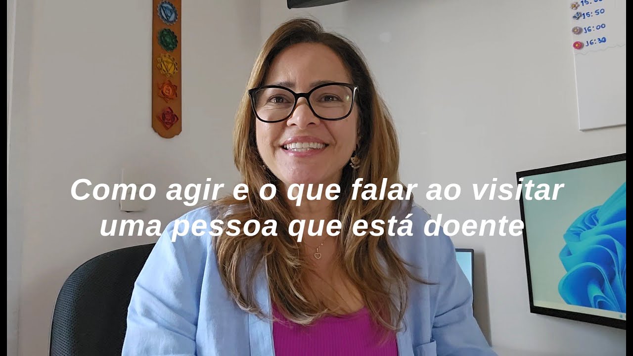 Como agir e o que falar ao visitar uma pessoa que está doente