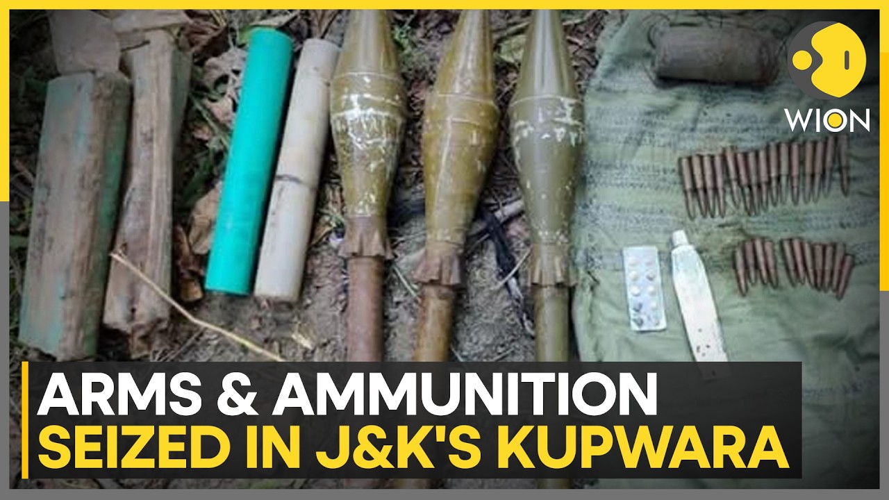 Indian Army And J&K Police Recover Weapons Cache In Kupwara | WION