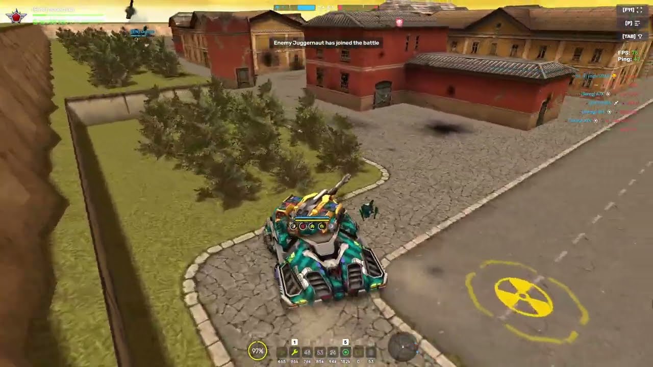 Scorpion XT Skin Missile Launcher «Wolfpack» Augment and Mammoth GT Skin Driver | Gameplay No Commen