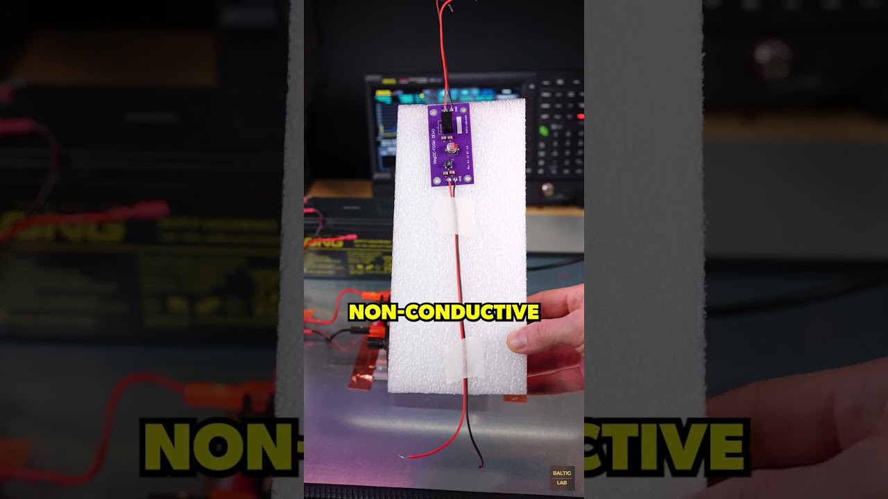 EMC: Conducted Emissions Testing on the Bench #electronics  #physics