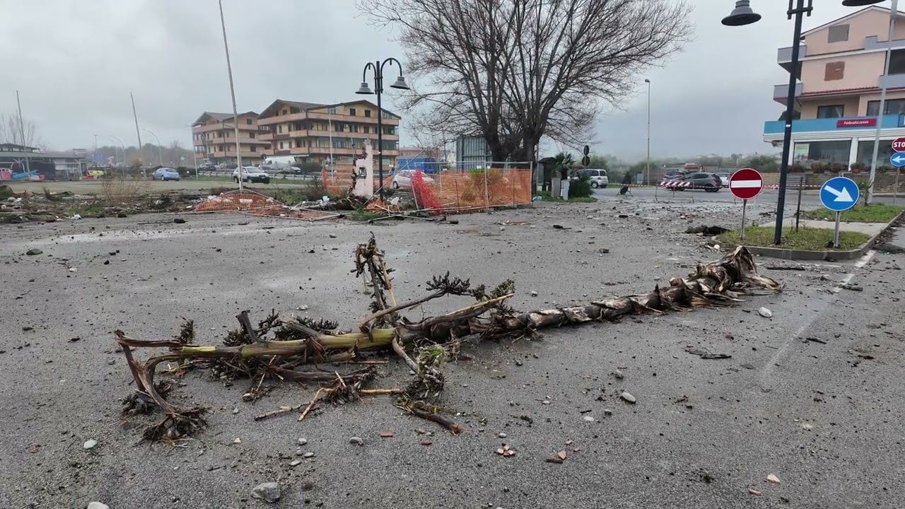 Il mare dopo la tempesta della notte del 21 Gennaio 2026