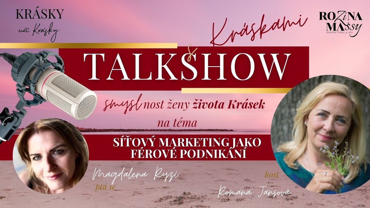 Síťový marketing jako férové podnikání, Romana Jansová
