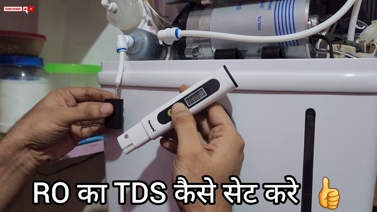 RO ka TDS kaise set kare | How to change RO TDS | Step-by-Step procedure explained