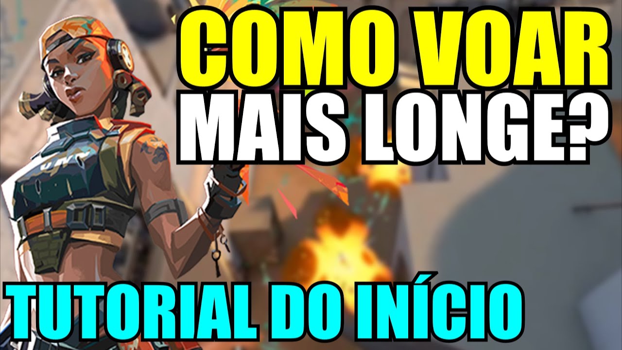 COMO VOAR DE RAZE - TUTORIAL DESDE O INÍCIO - NOVITT VALORANT