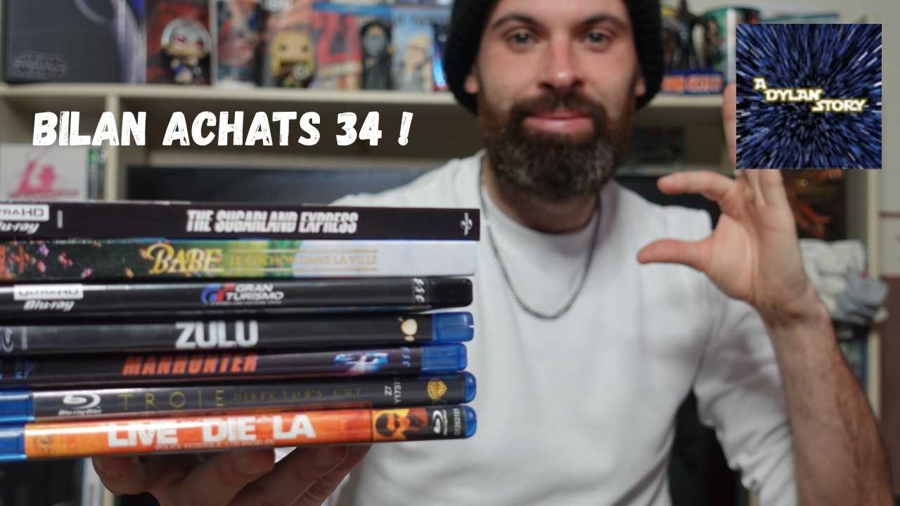 BILAN ACHATS 34 : BLURAY/4K !!! JANVIER 2026