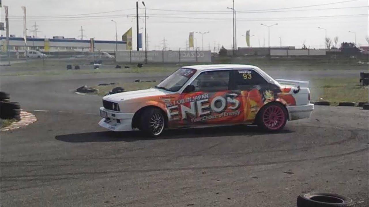 Bmw E30 4.4 V8  Drift Practice - Vik Power Arad