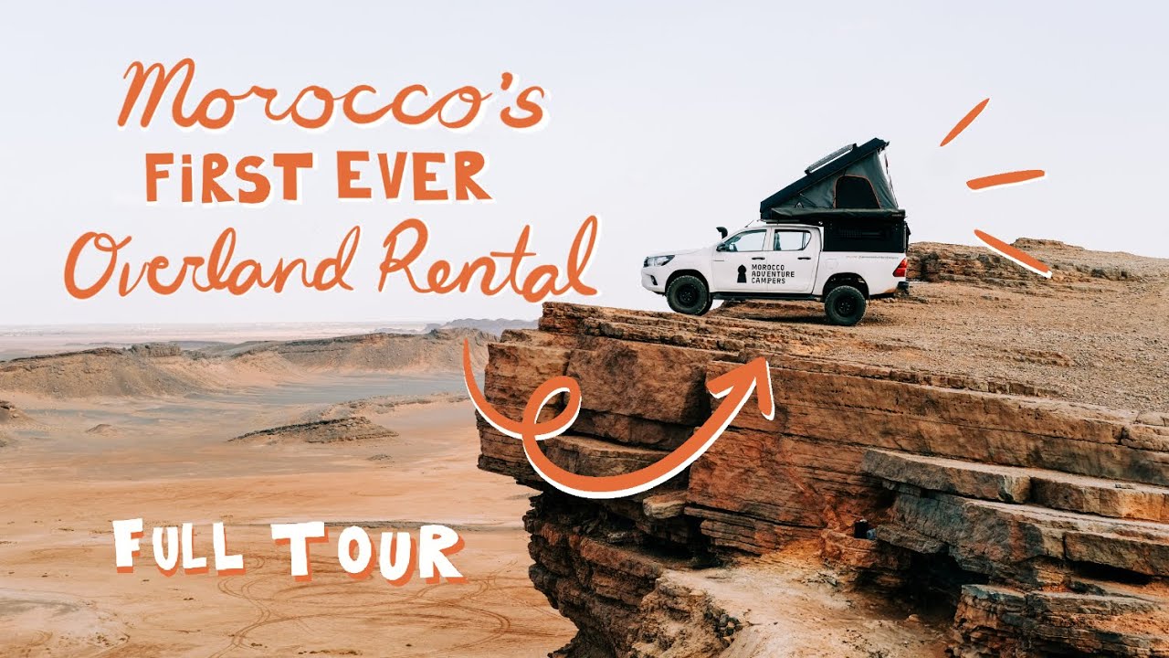 Morocco's FIRST Ever Rentable 4x4 Truck Camper! Full Tour + Epic Adventure Setup