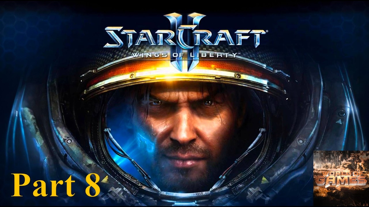 StarCraft II Wings of Liberty || No commentary || Campaign Playthrough || Part 8
