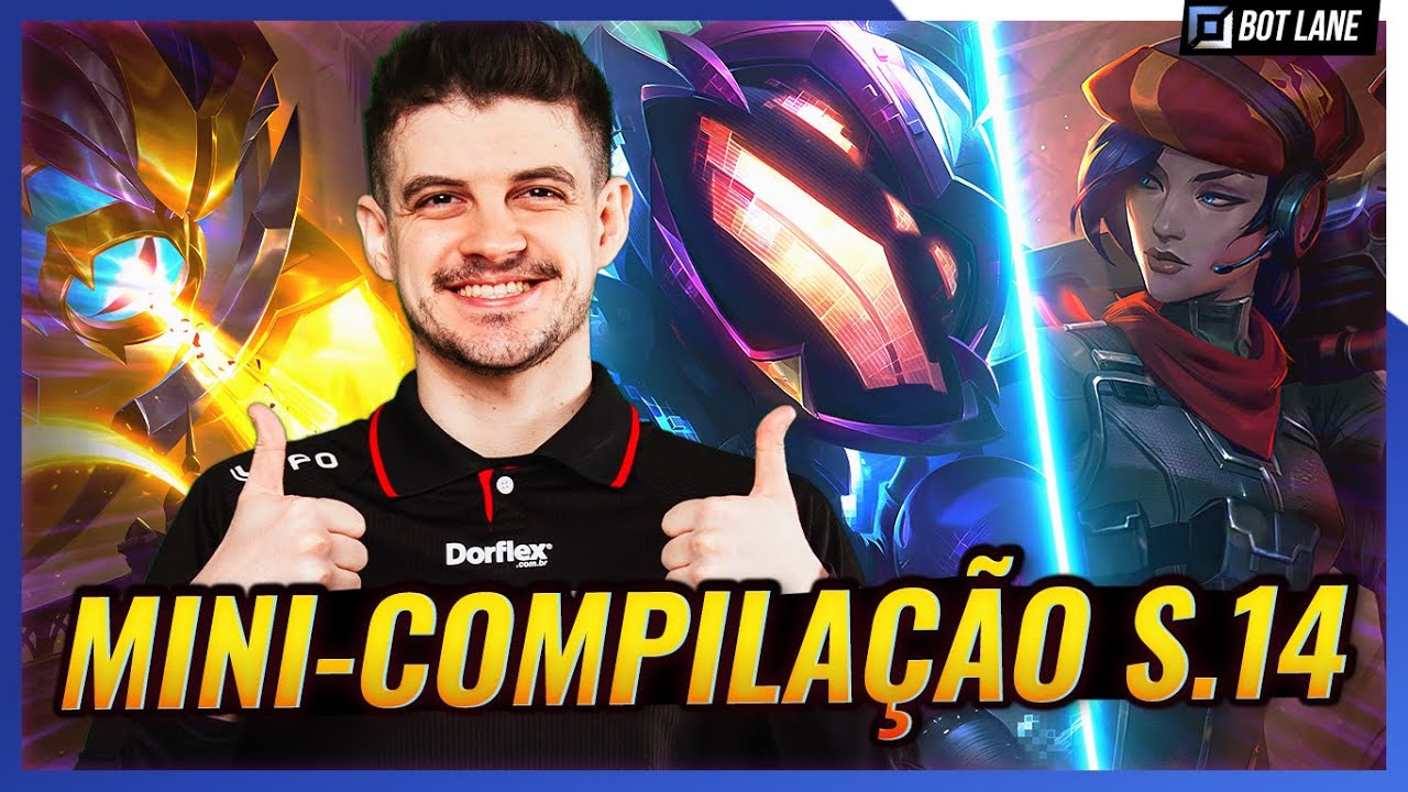 ZIGGS, CAITLYN (2X) E VEL'KOZ: COMPILAÇÃO DE FIM DA TEMPORADA!