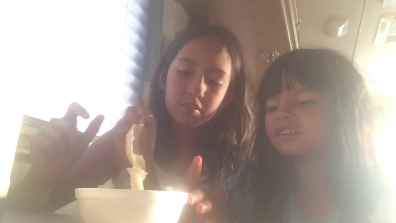Maddy & Audrey Hash tag sisters dare