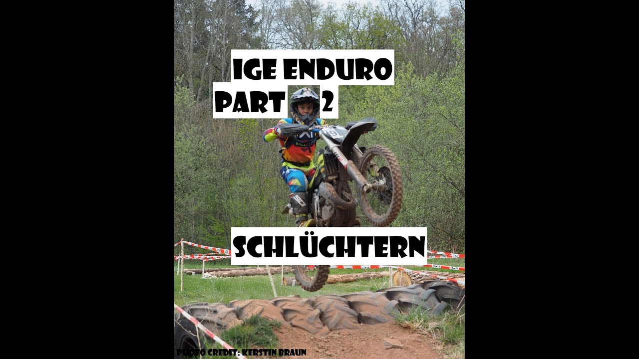 Spectacular enduro and motocross racing at IGE Schl&uuml;chtern, like GCC, GNCC