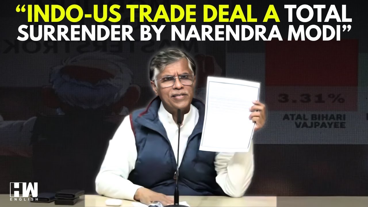 'PM Modi Is On His Knees In Front Of America': Pawan Khera Attacks Modi Govt On India-US Trade Deal