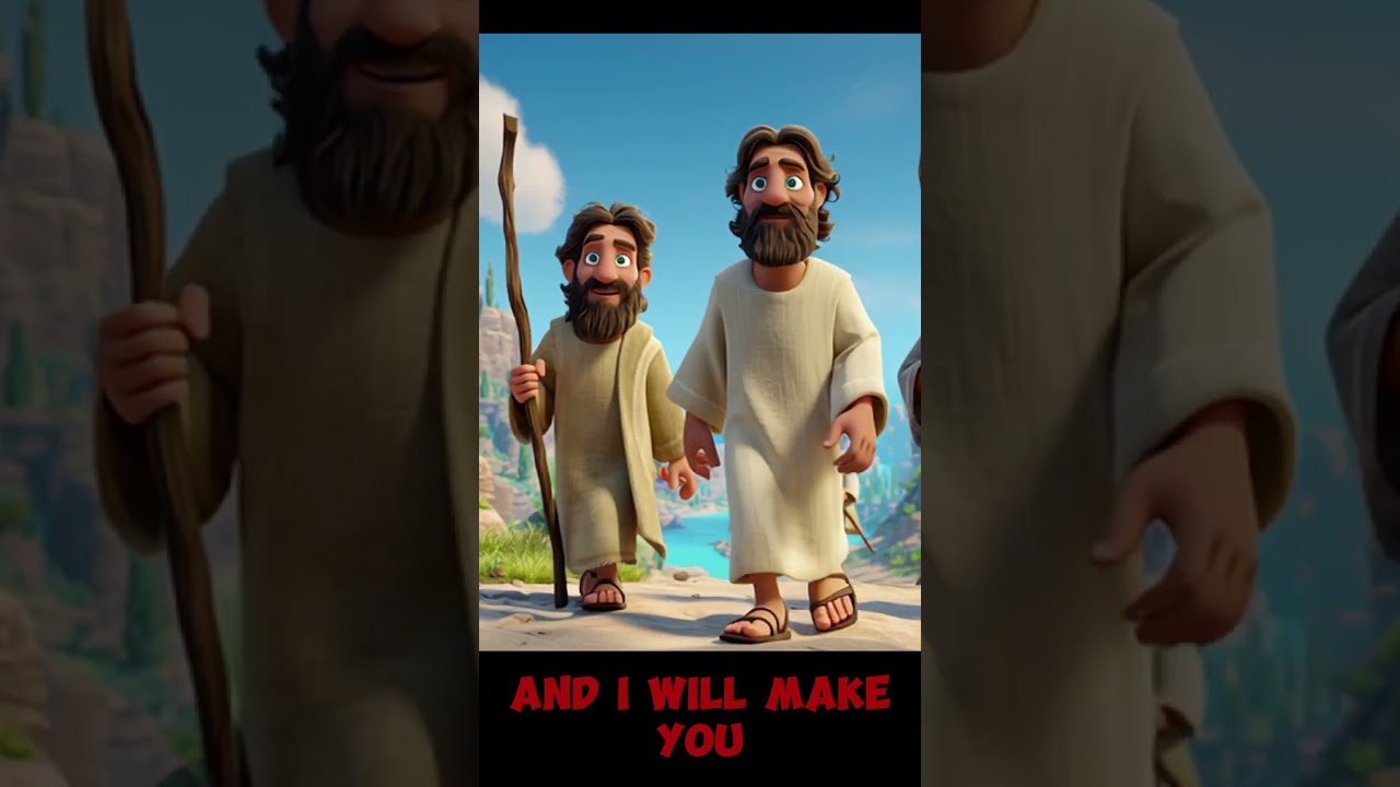 Sing-Along Bible Song: Matthew 4:19 (Witnessing) #biblememorization #kidsworship #bibleversesong