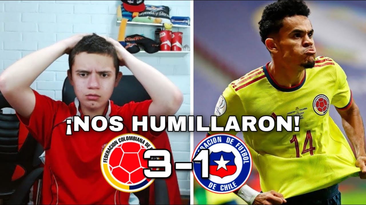 COLOMBIA VS CHILE 🤬 | REACCIONES DE UN HINCHA CHILENO 🇨🇱 | Eliminatorias Qatar 2022