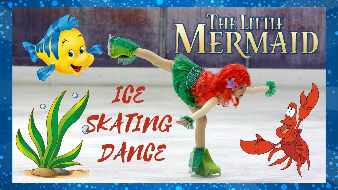 The Little Mermaid Ice skating dance competition | Pre Alpha | Under the sea adventure on ice