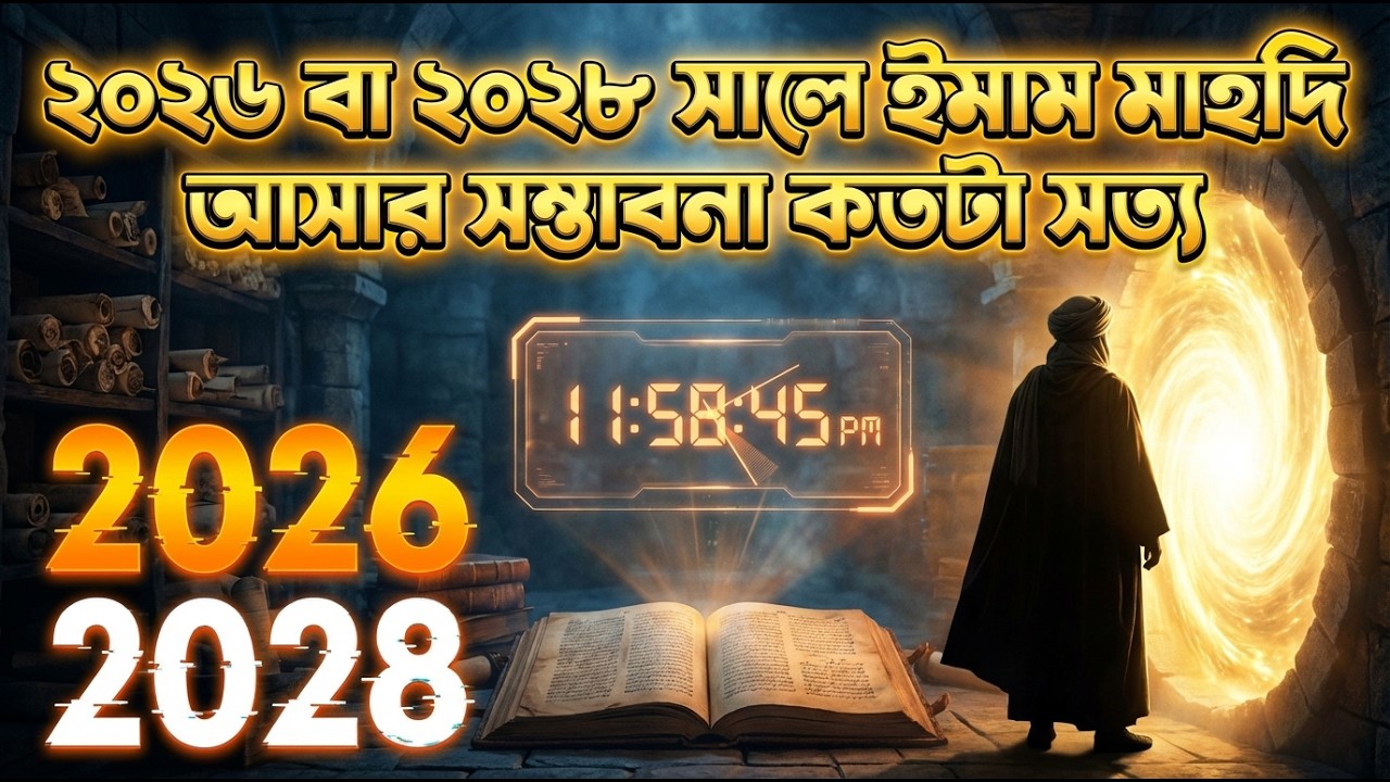 ২০২৬ বা ২০২৮ সালে ইমাম মাহদি আসার সম্ভাবনা কতটা সত্য