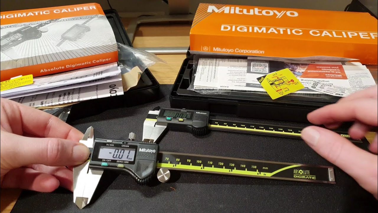 Mitutoyo против китайского штангенциркуля 