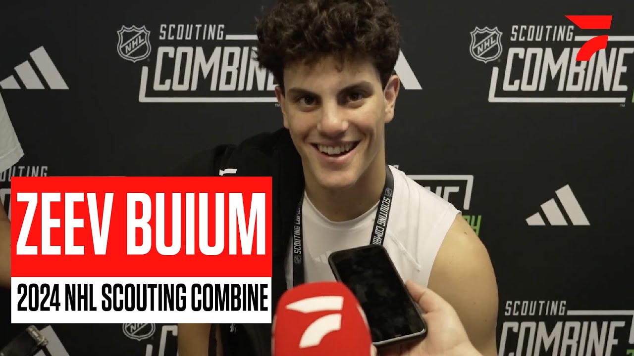 Zeev Buium Topped NHL Draft Combine's Pullups Test, Shows Off New Ink With A Personal Touch