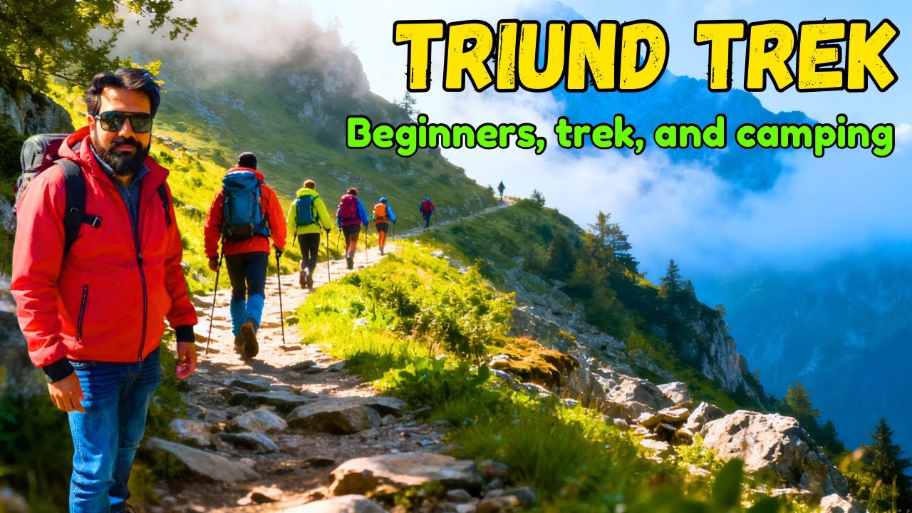 Triund Trek Macleodganj Himachal / Triund is one of the easiest Himalayan treks for fit beginners 