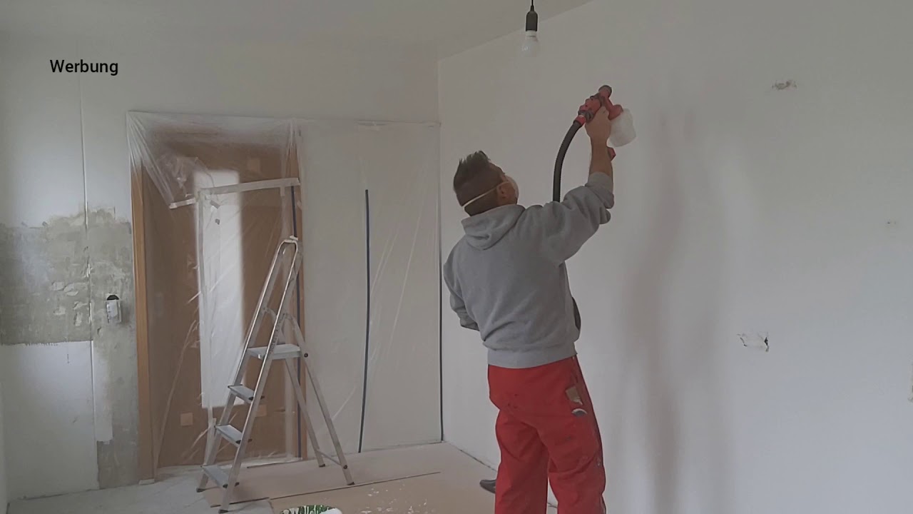 Praxistest Einhell Farbsprühsystem TC-SY 700 S #einhellharry #einhell_ag