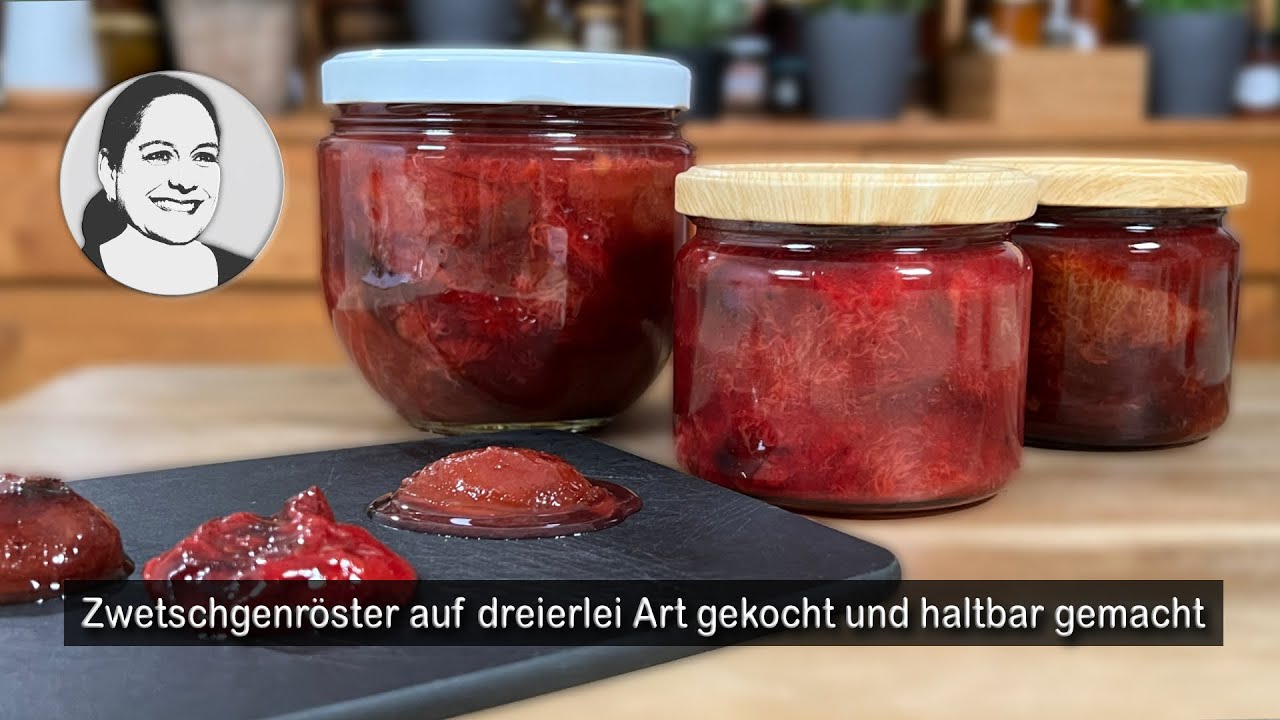 Zwetschgenröster und was ist ein Röster überhaupt? 🤔 Mit kleiner Kerntemperatur-Studie 💡☝️😃