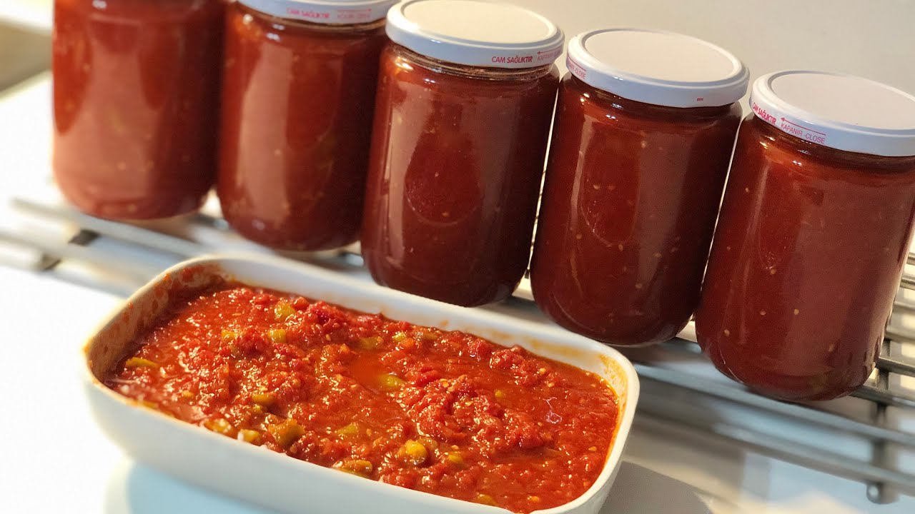 ✅Herkesin Yapabileceği En Kolay Konservede Kışlık Menemen Tüm Püf Noktaları İle/Seval Mutfakta
