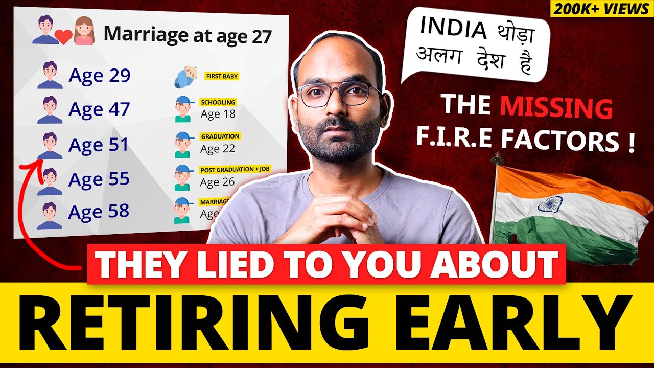 Reality of Retiring Early in India | What They Hide About Financial Independence Retire Early (FIRE)