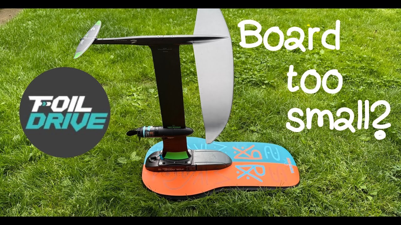 How to FoilDrive with a pump foil board.