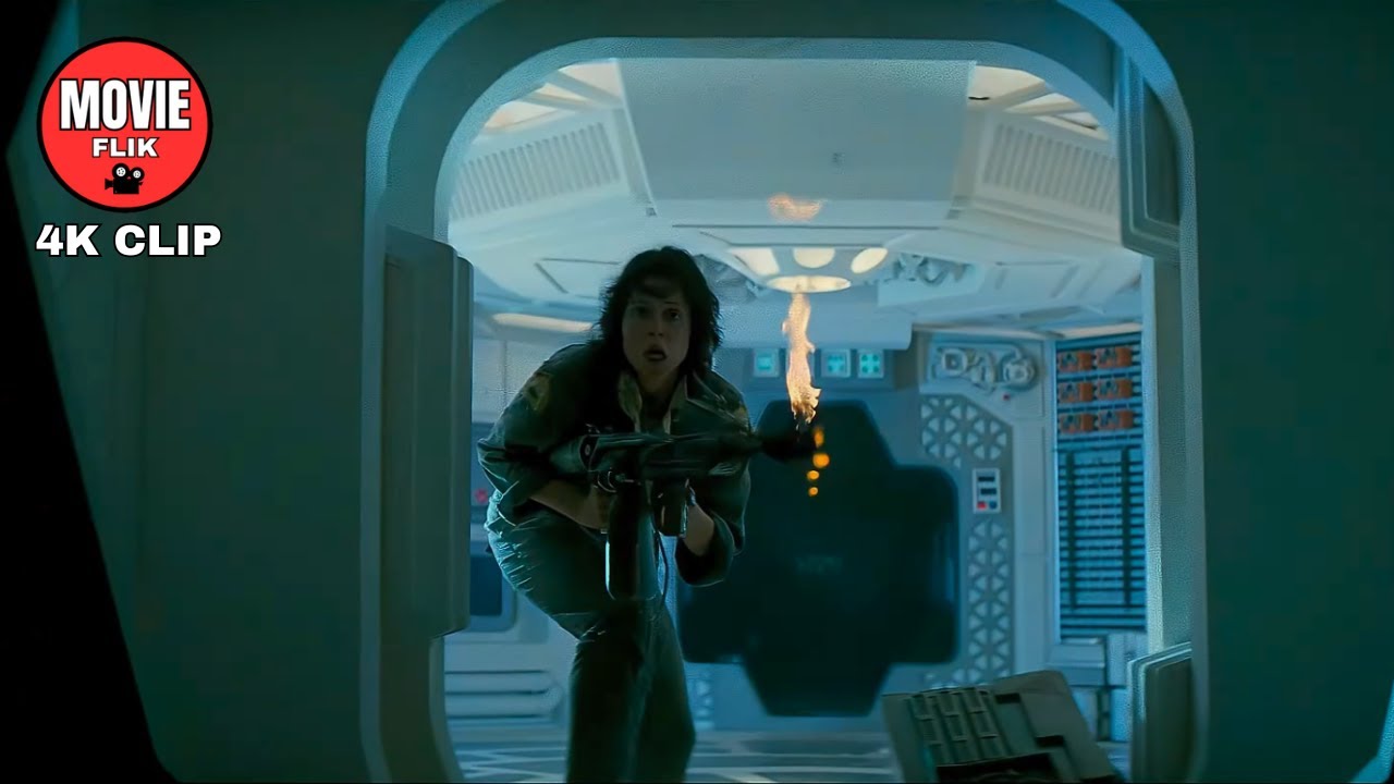 Ripley Escapes | Alien (1979) | 4K Movie Clip