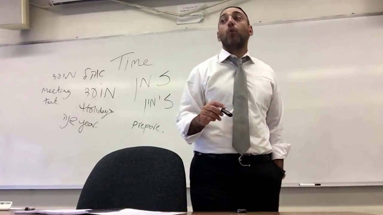 How Time Works in Jewish Thought. Given at Stern College Jewish holidays course.