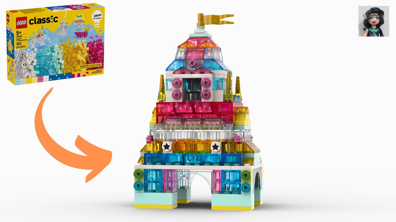 CASTLE Lego classic 11040 ideas How to build