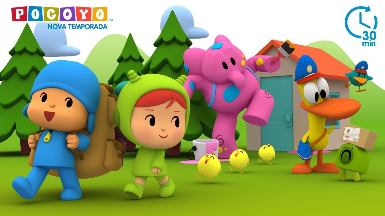 Melhores amigos  [30 minutes] | POCOYO em PORTUGUÊS do BRASIL | DESENHOS ANIMADOS