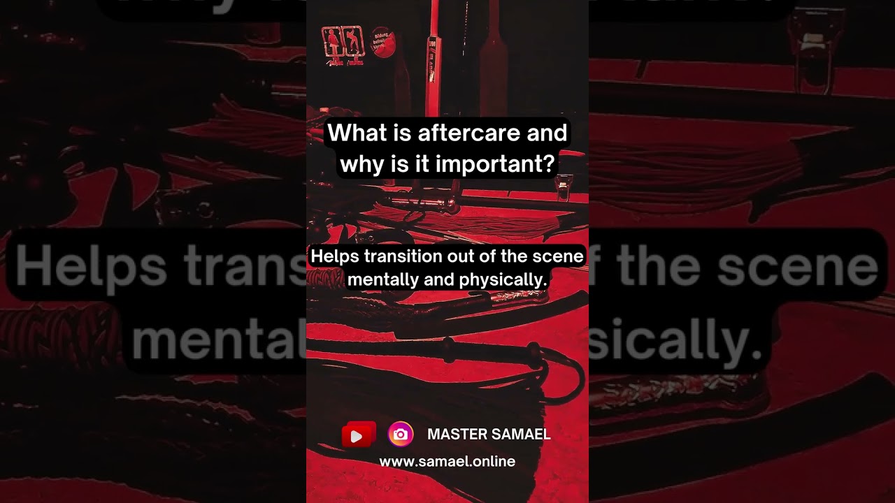 What is aftercare and why is it important