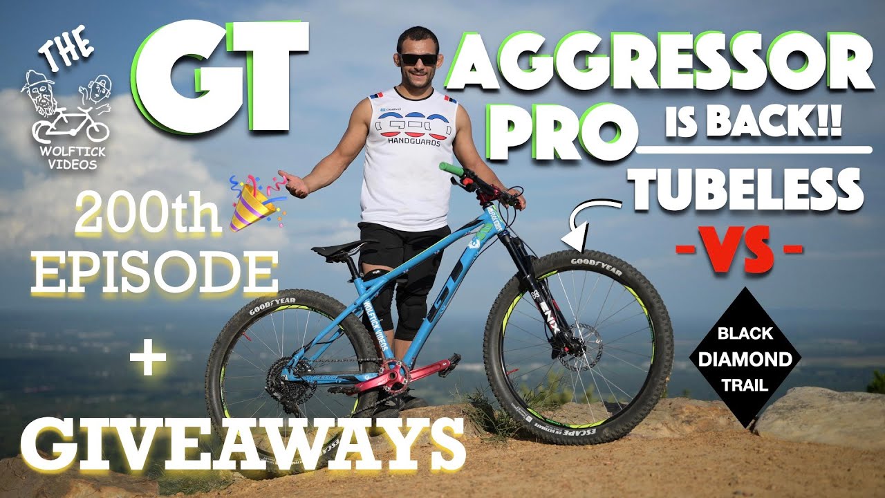GT Aggressor Pro Budget Tubeless VS Black Diamond Tire/Tube Killer