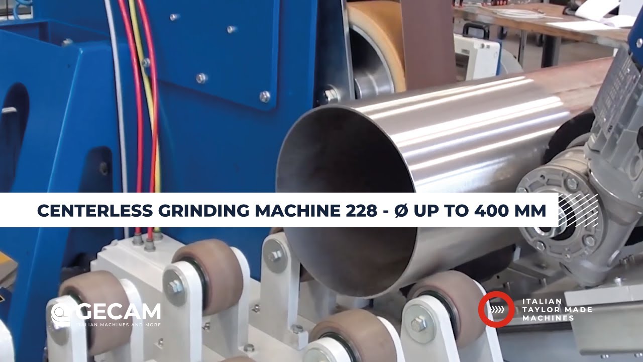 Centerless Grinding machine 228 - Diameters up to 400 mm