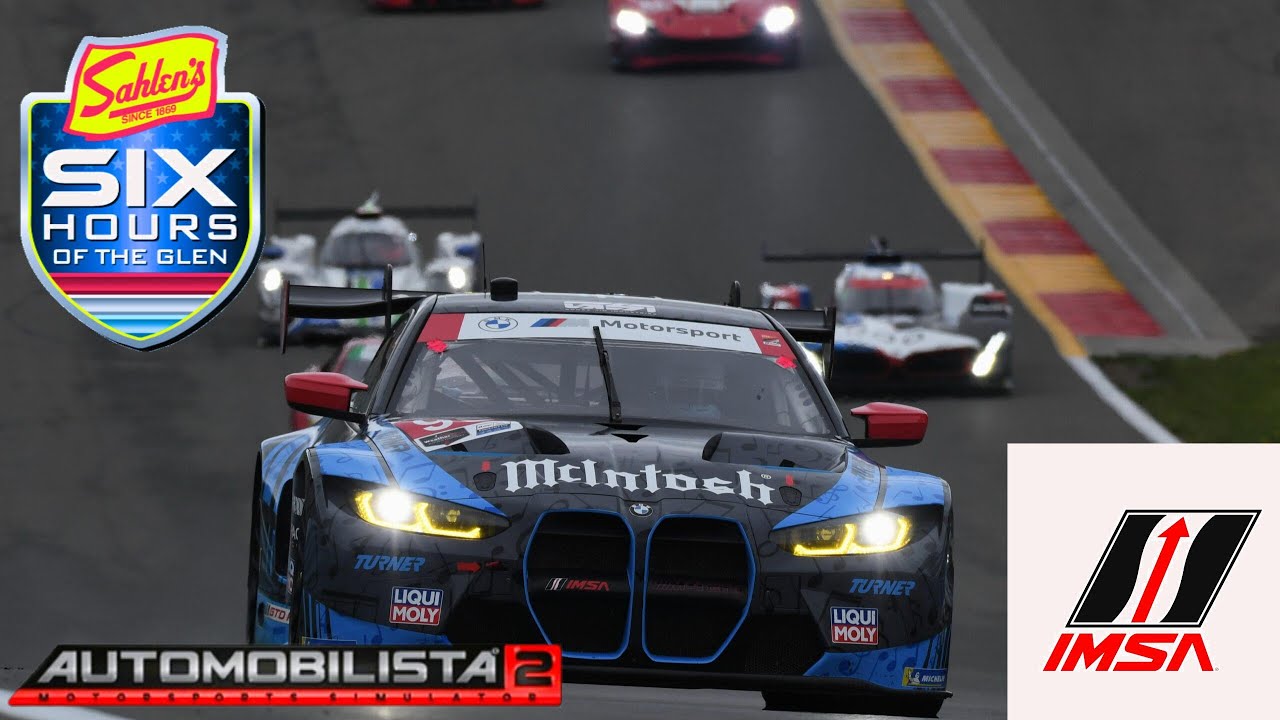 Automobilista 2 - 6 Hours at Watkins Glen in BMW GT3  #Sahlens6HRS #WatkinsGlen
