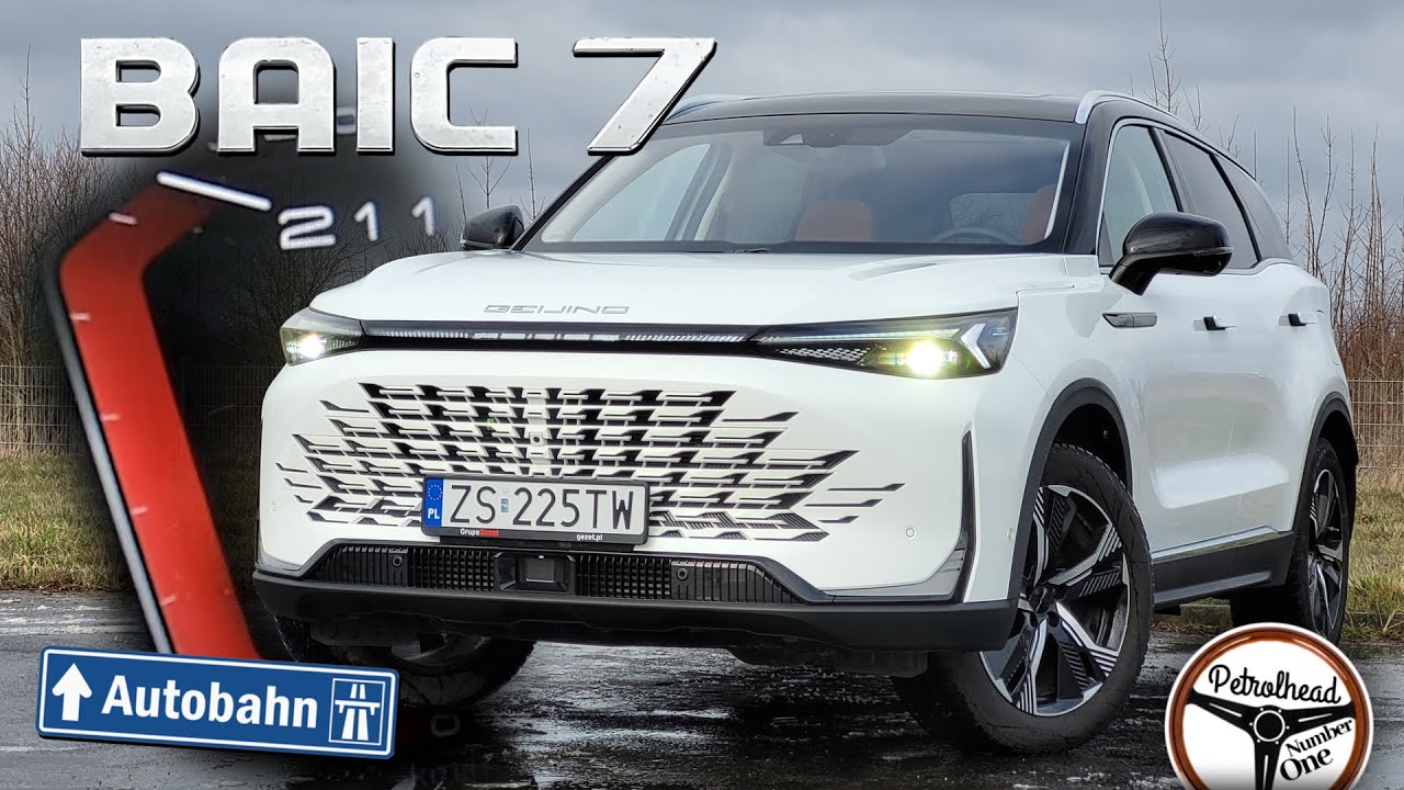 2024 BAIC Beijing 7 1.5 T (177 KM) | V-MAX, 0-100 km/h, Prezentacja, Wyciszenie, AUTOBAHN. | 4K