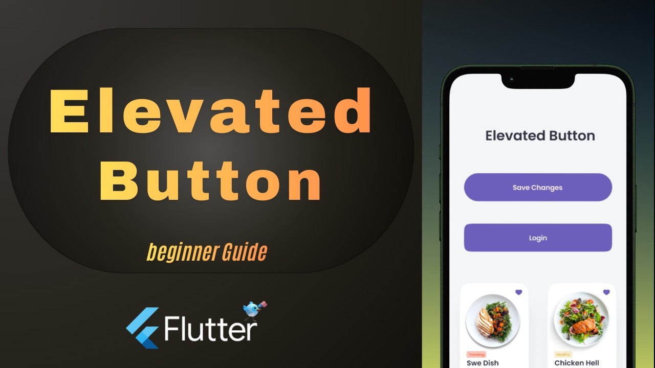 Flutter ElevatedButton Widget
