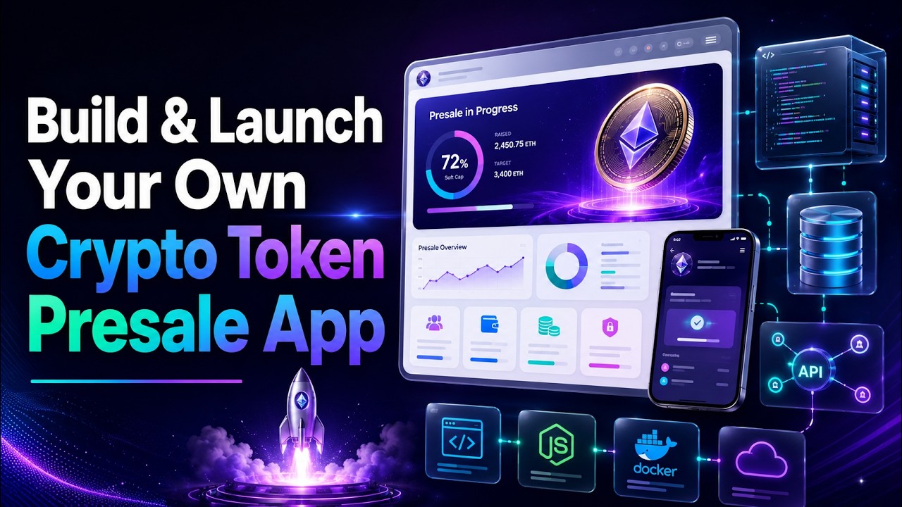 Build & Launch Your Own Crypto Token Presale App