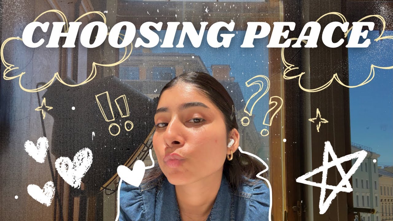 “Letting Go & choosing peace”✨🌿