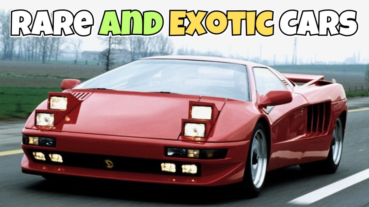 Rare and Exotic Cars You've Never Heard Of.