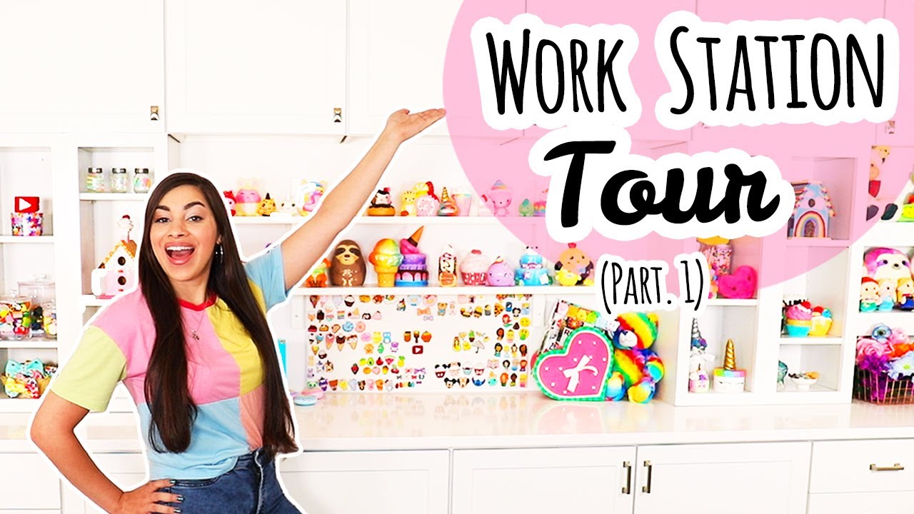 Art Room Tour | Art. Crafts. Squishies. (Pt. 1)