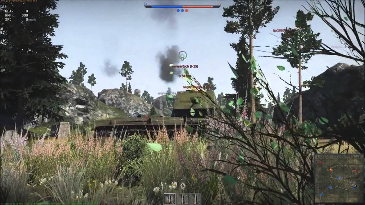 Tank KV-1 shot down the plane / War Thunder Ground Forces