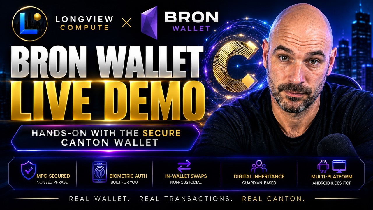 Canton Network's Secret Weapon: Bron Wallet LIVE Demo & MPC Security