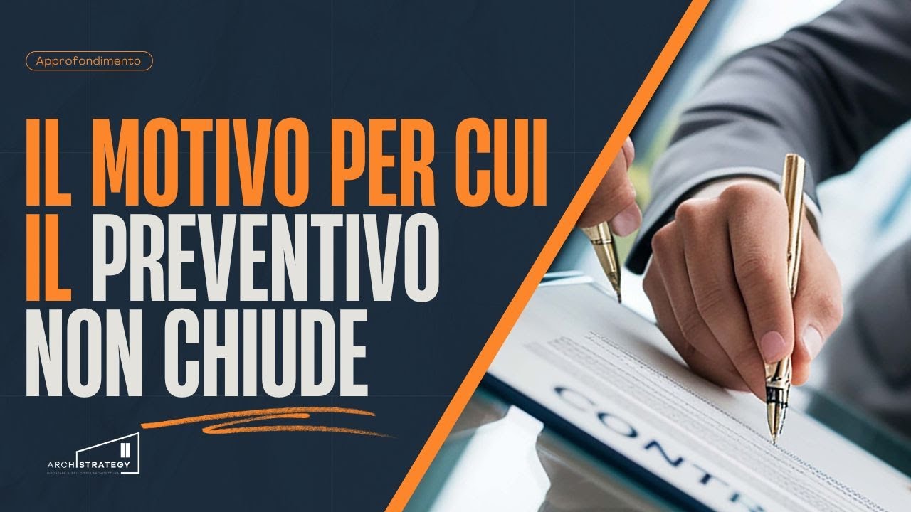 Preventivi vs Proposte: la guida definitiva per Studi di Progettazione - ArchiStrategy