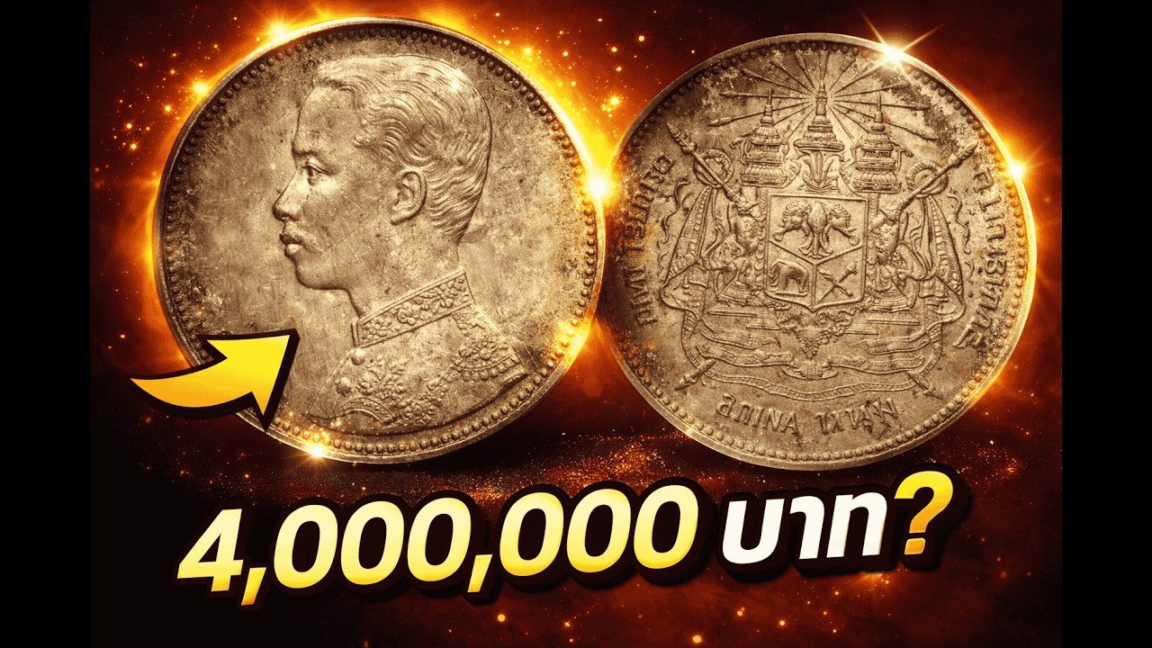 เหรียญรัชกาลที่ 5 ปี 1900 นี้ อาจมีมูลค่าถึง 4 ล้านบาท – ตรวจสอบเหรียญของคุณได้เลยตอนนี้