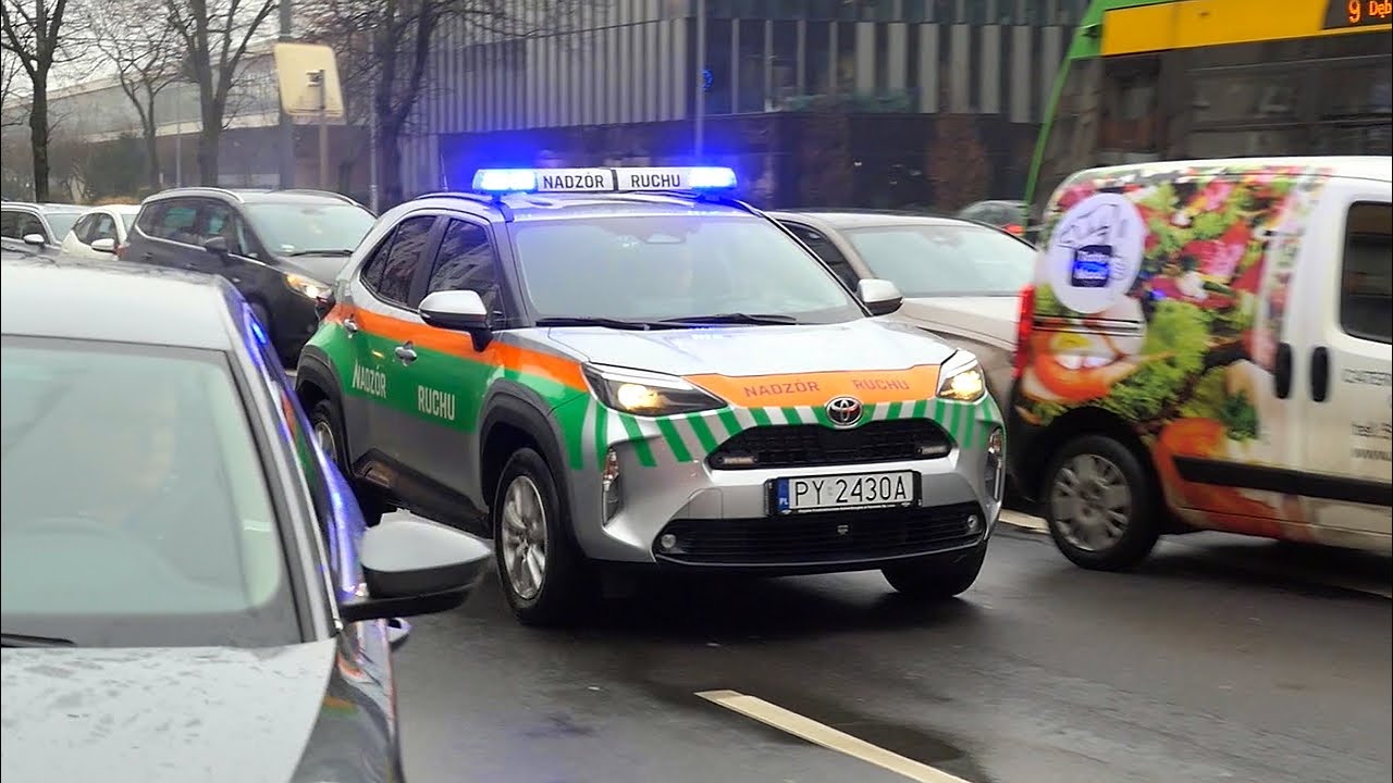 Dojazd alarmowy: 2016 - Toyota Yaris Cross - Nadzór Ruchu MPK Poznań