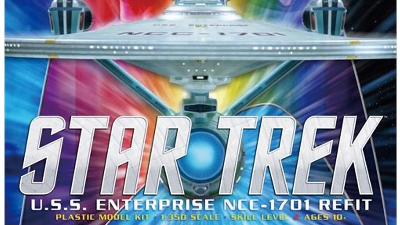 Star Trek 1:350 Scale Enterprise Refit Unboxing. part 1